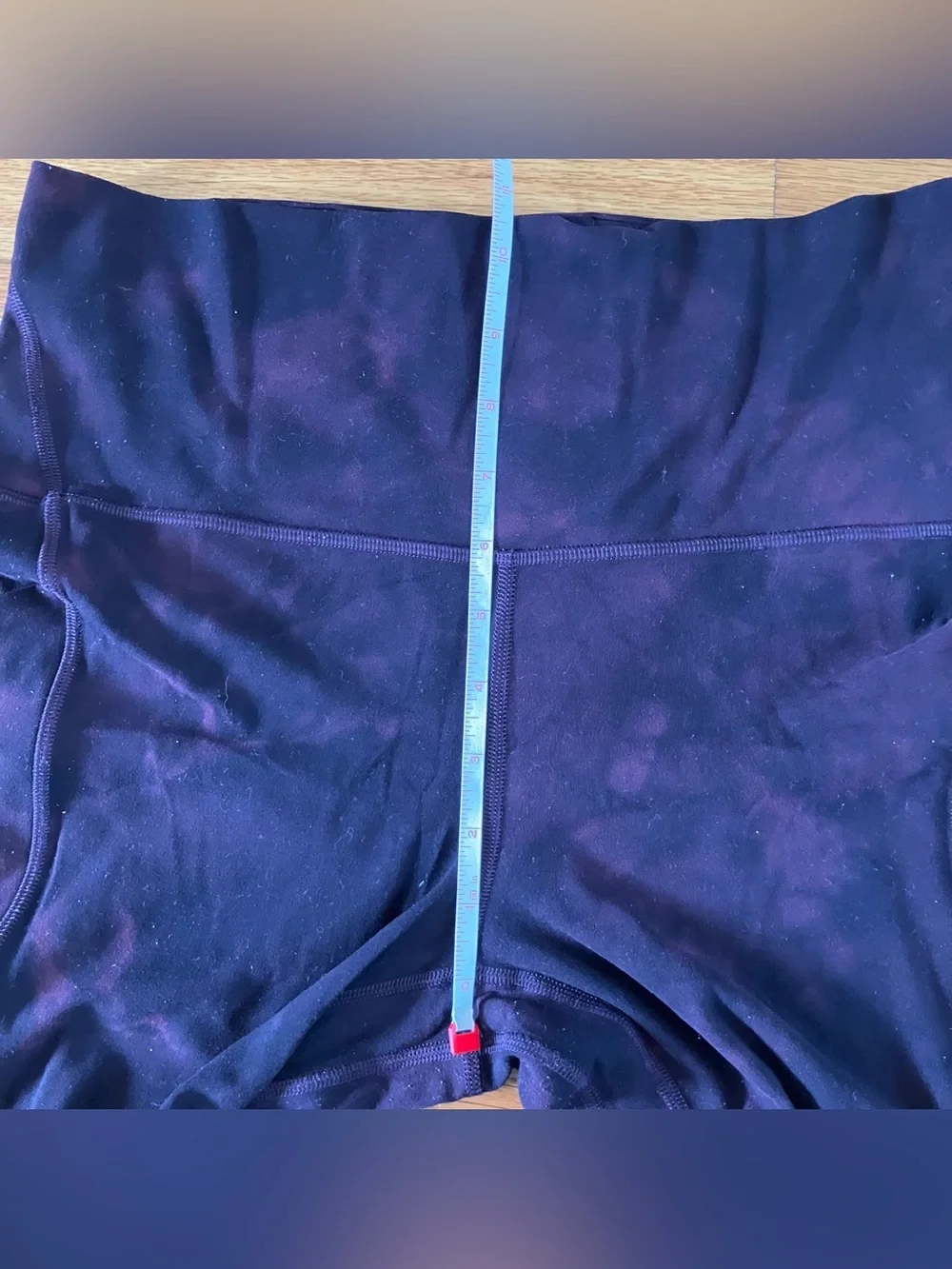 Lululemon Maroon Black Diamond Dye Align High-Rise Pant Leggings Pockets 10